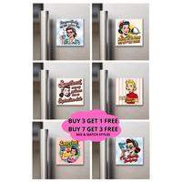 Retro Housewife 2x2" Magnets