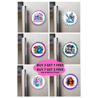 Round Disney 2.25" Magnets