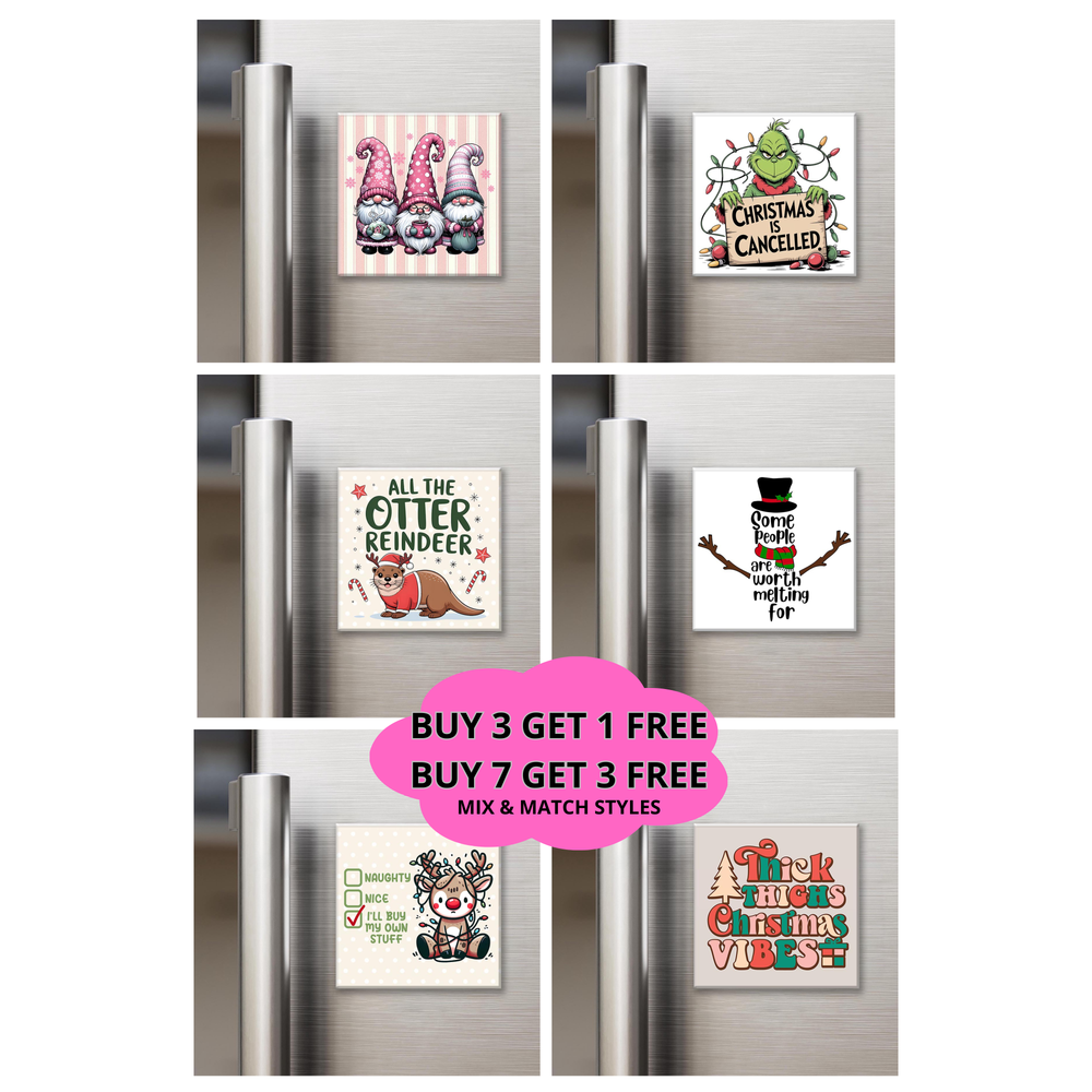 Christmas 2x2" Magnets