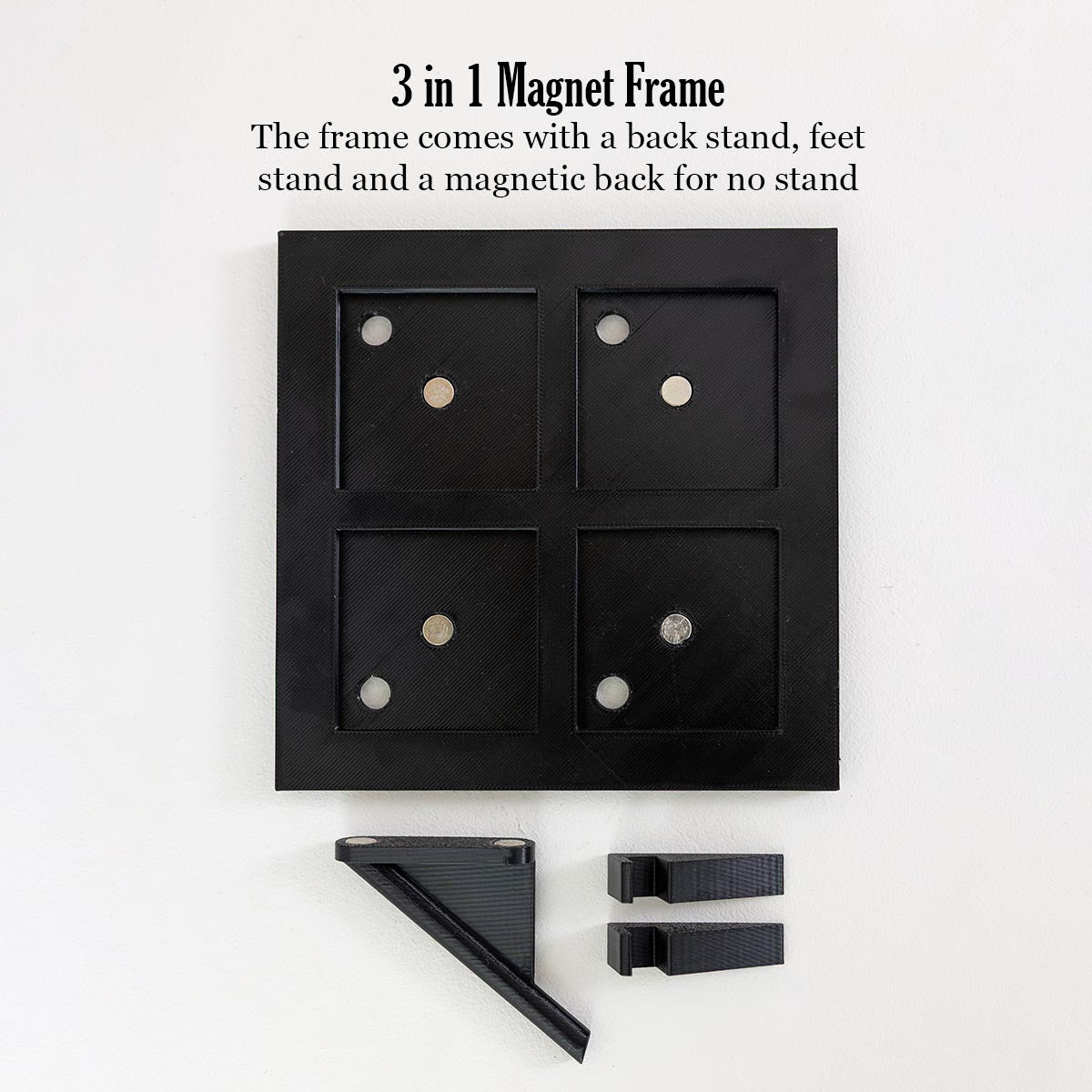 3 in 1 Magnet Frames - 2x2" Magnets