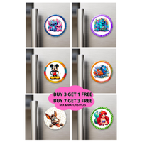Round Disney 2.25" Magnets