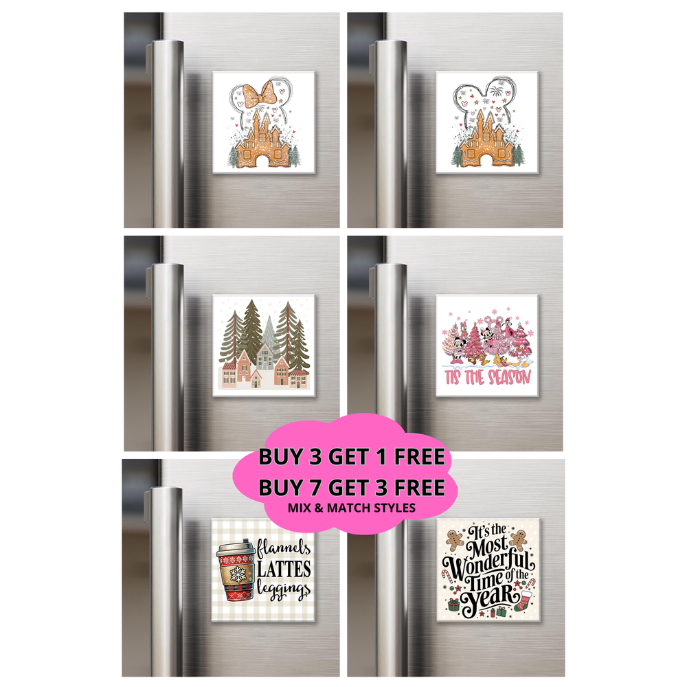 Christmas 2x2" Magnets