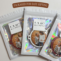 Personalized Photo Christmas Ornament – Interchangeable Keepsake