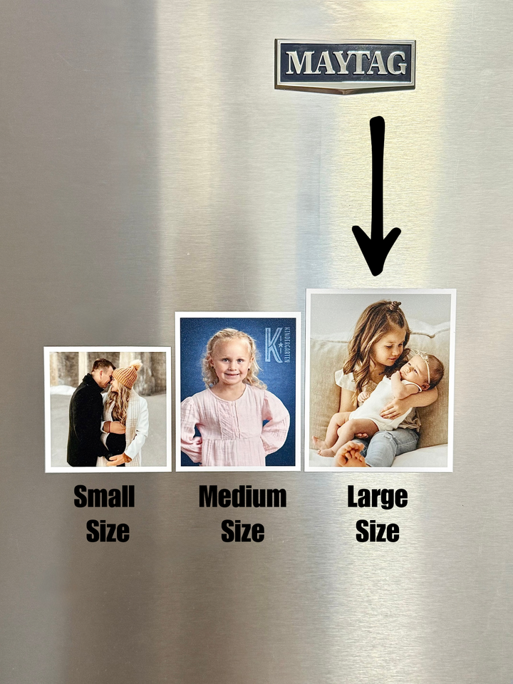 Large Photo Magnets 3.25 x 4