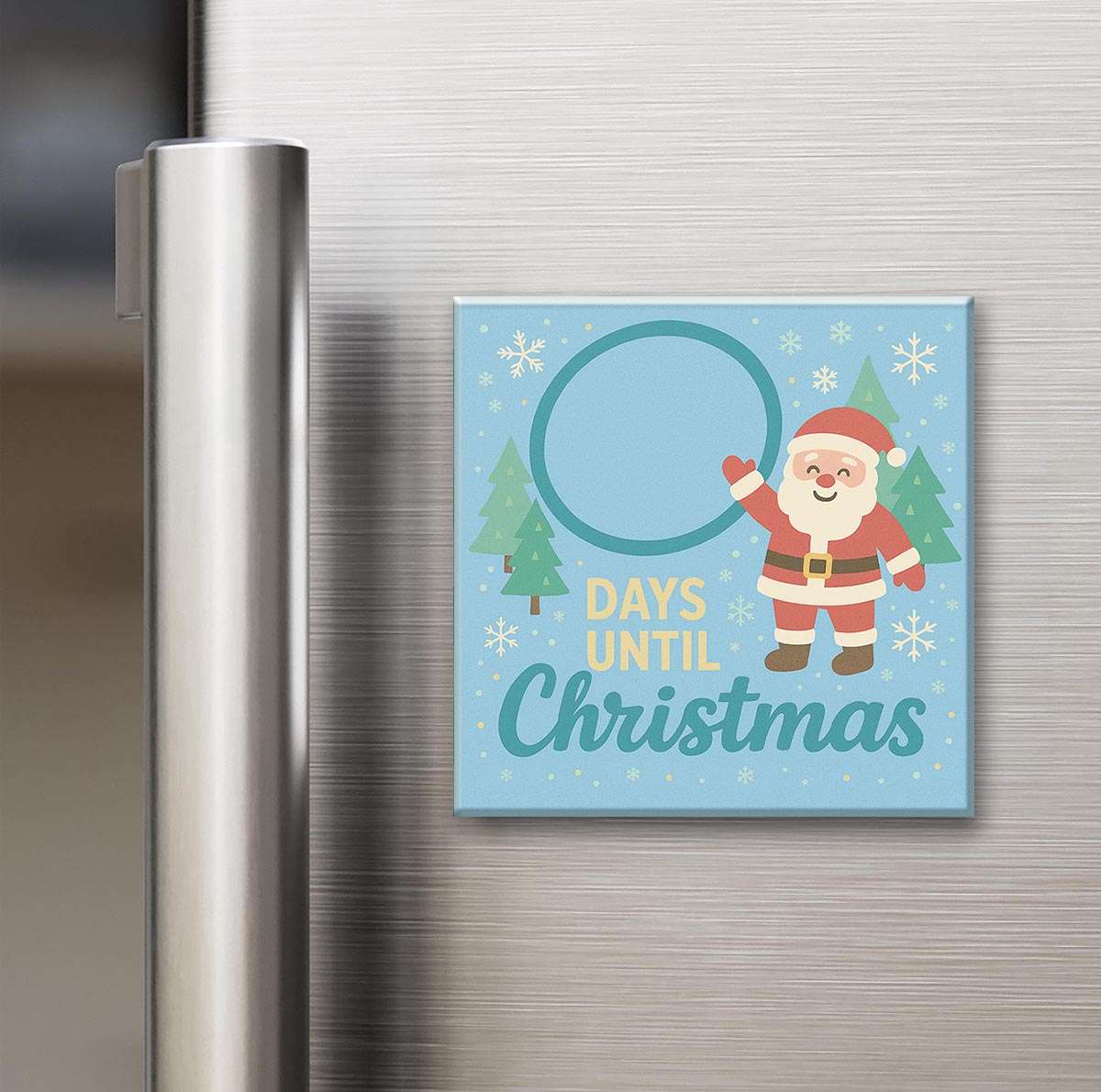 Days Until Christmas Countdown - 2x2" Magnet