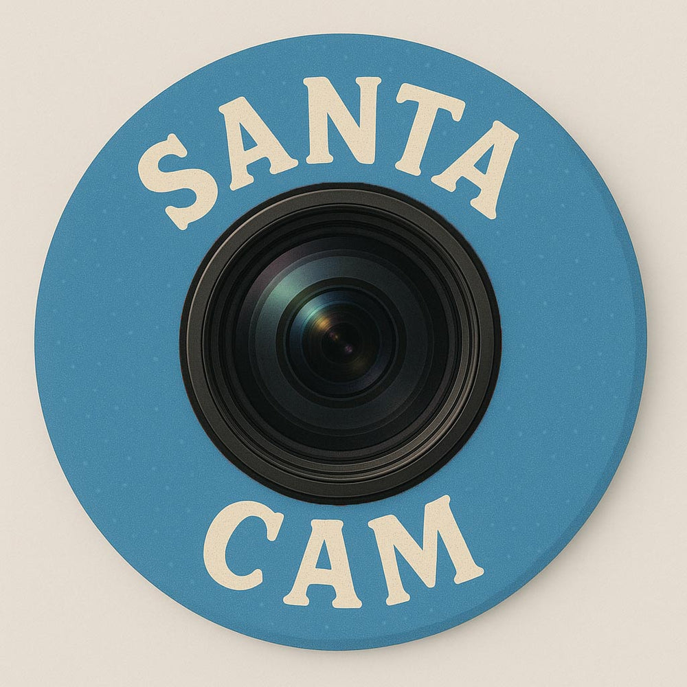 1 Santa Cam Ornament + Magnet