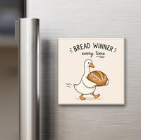 Funny Sourdough Magnets | 2x2" Fridge Magnets for Bread Lovers