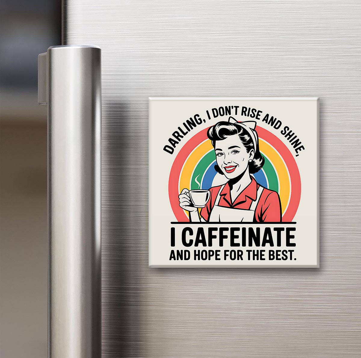 Retro Housewife 2x2" Magnets