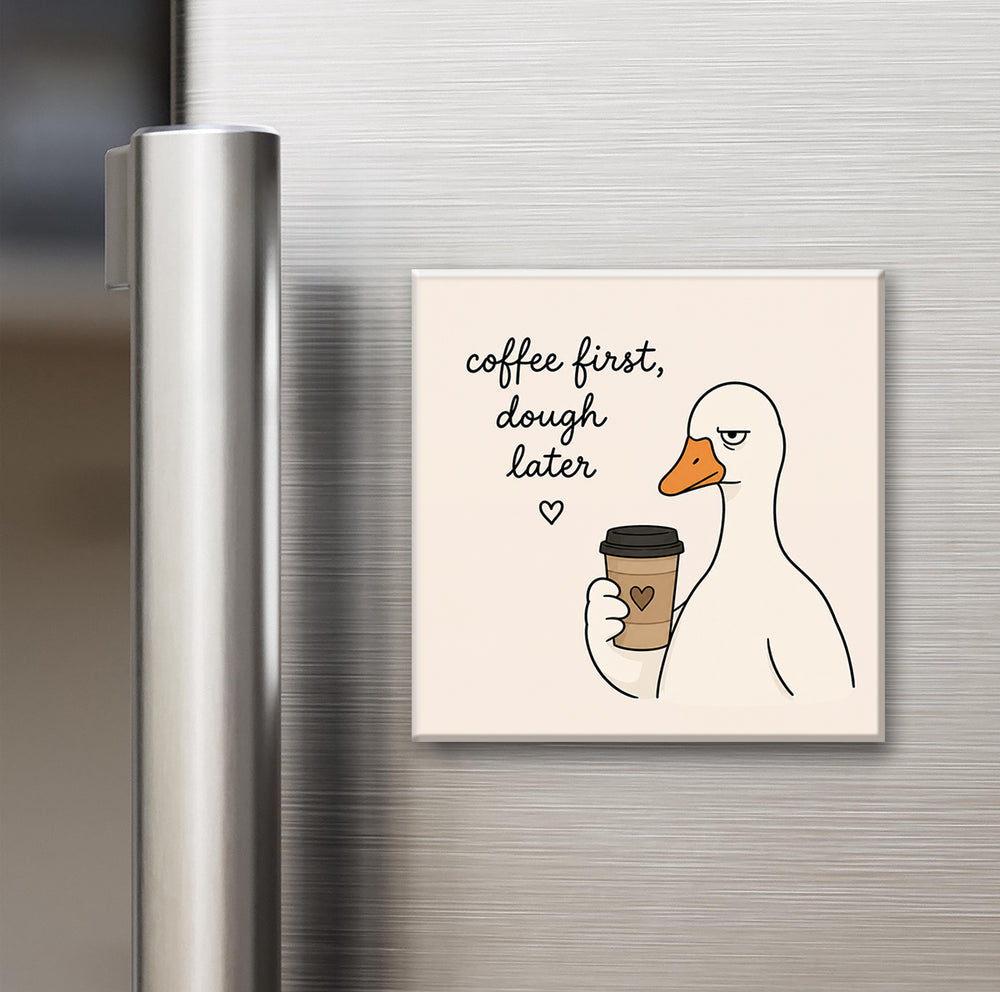 Funny Sourdough Magnets | 2x2" Fridge Magnets for Bread Lovers