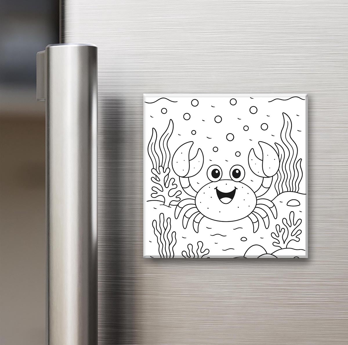 Animal Collection - Reusable Colouring Magnets 2X2"