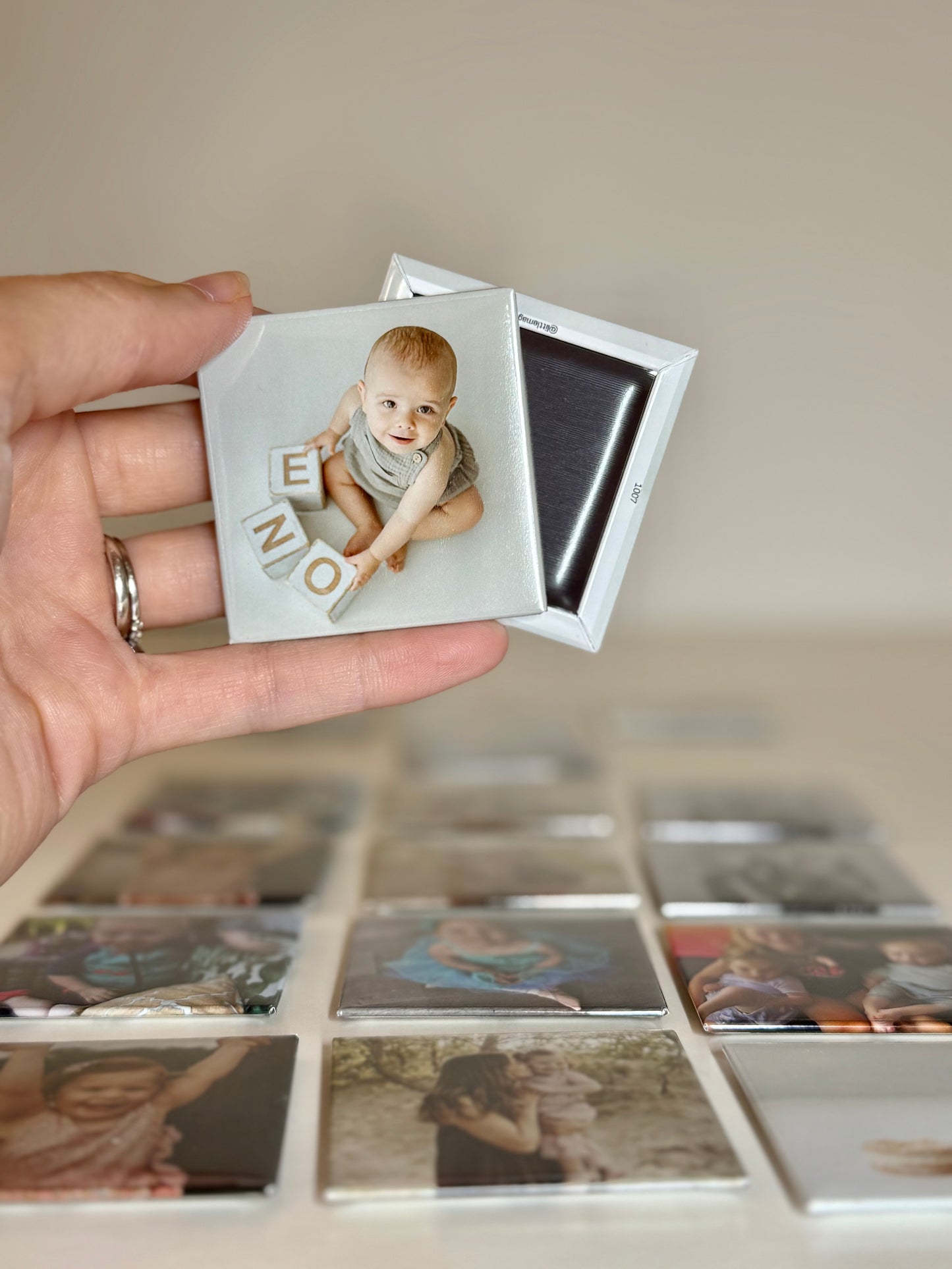2x2 Square Custom Photo Magnets