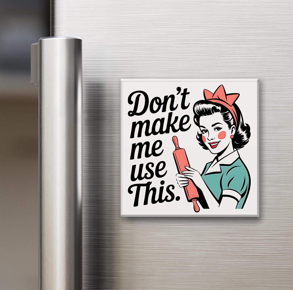 Retro Housewife 2x2" Magnets