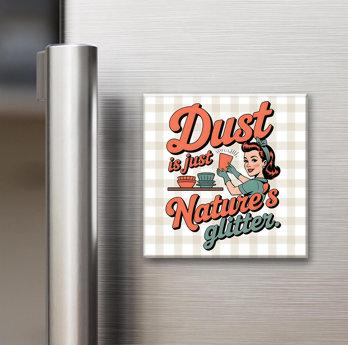 Retro Housewife 2x2" Magnets