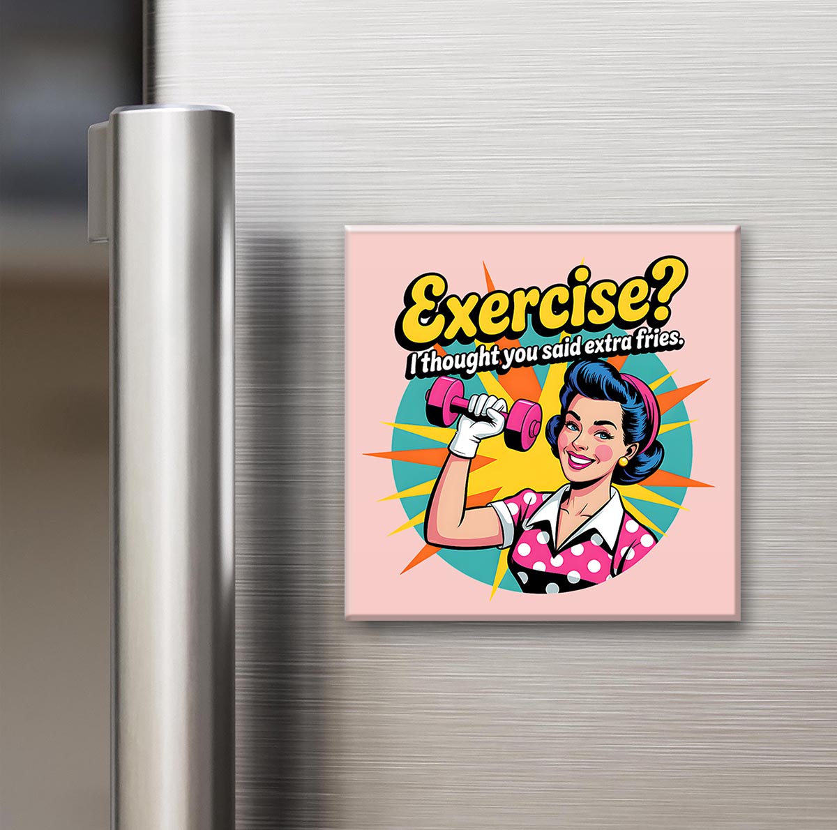 Retro Housewife 2x2" Magnets