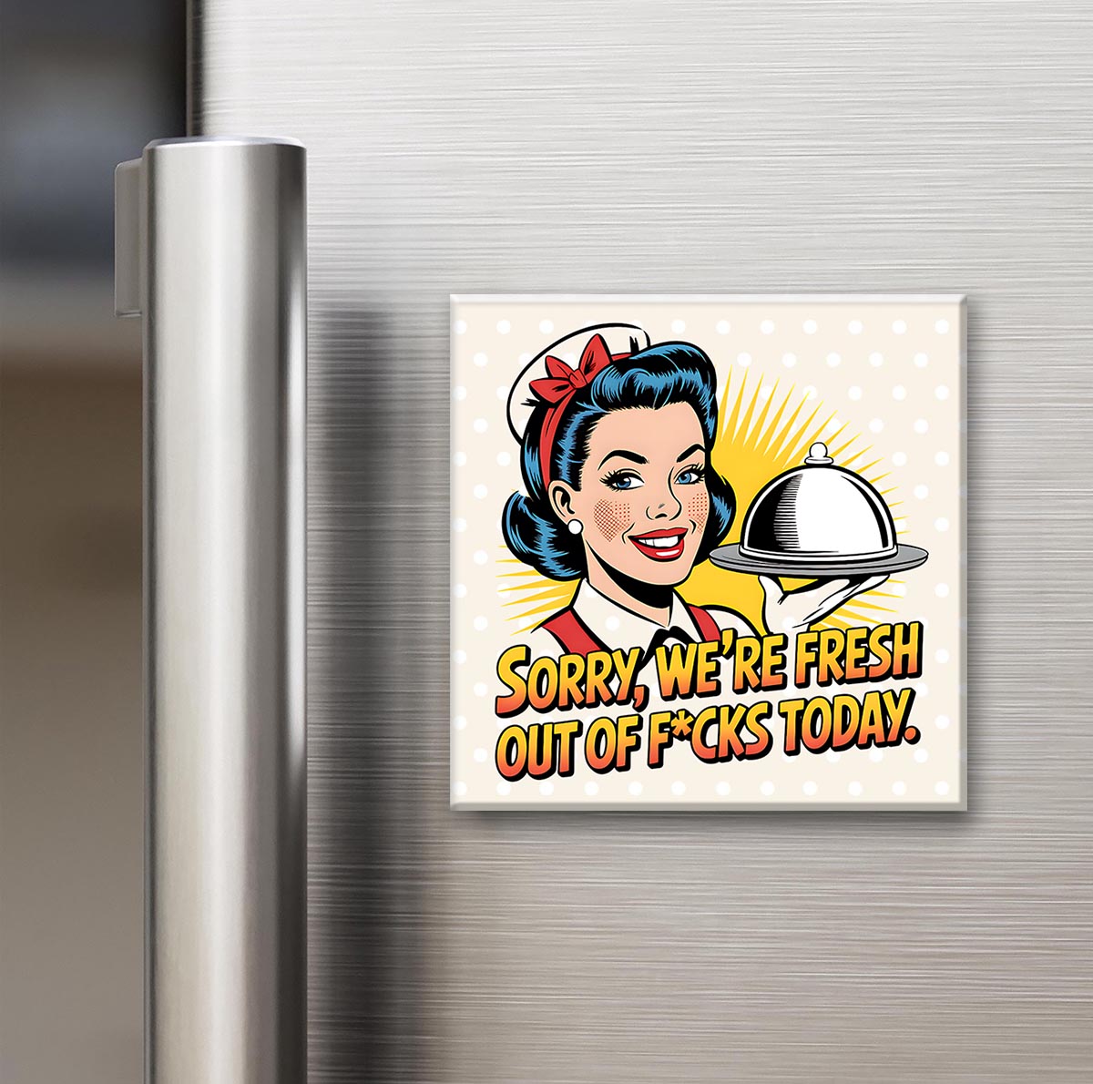 Retro Housewife 2x2" Magnets