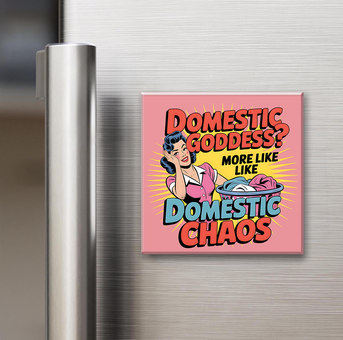 Retro Housewife 2x2" Magnets