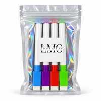 4-pack of assorted-colour dry-erase markers in Little Mag Co packaging