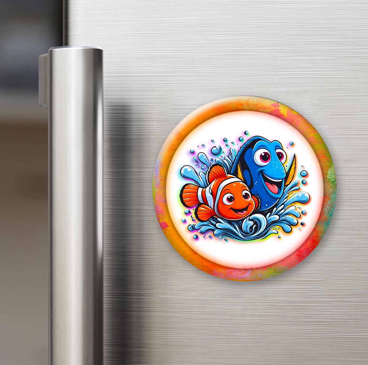 Round Disney 2.25" Magnets