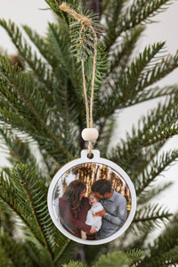 Custom Ornament – Interchangeable Christmas Ornament