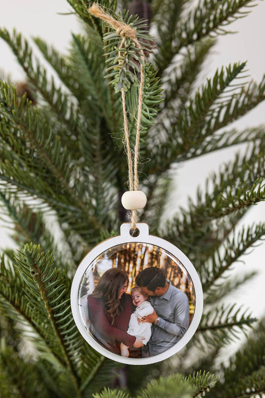 Custom Ornament – Interchangeable Christmas Ornament