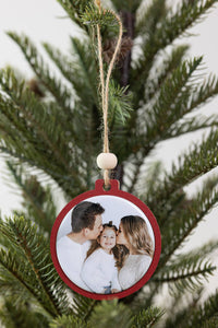 Custom Ornament – Interchangeable Christmas Ornament