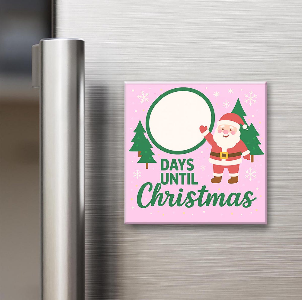 Days Until Christmas Countdown - 2x2" Magnet