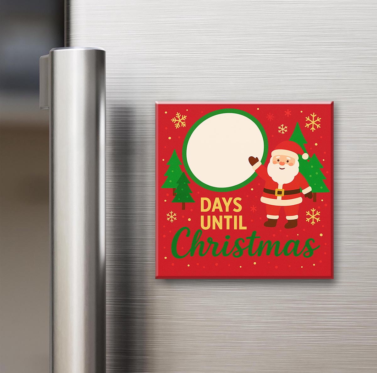 Days Until Christmas Countdown - 2x2" Magnet