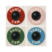 Santa Cam - 2.25" Round Magnet